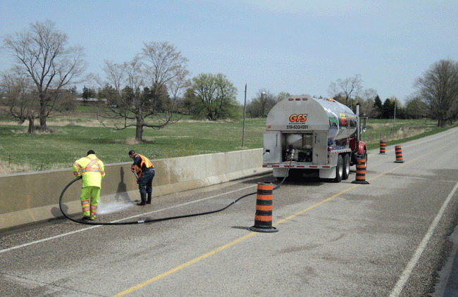 Gfs water services at work