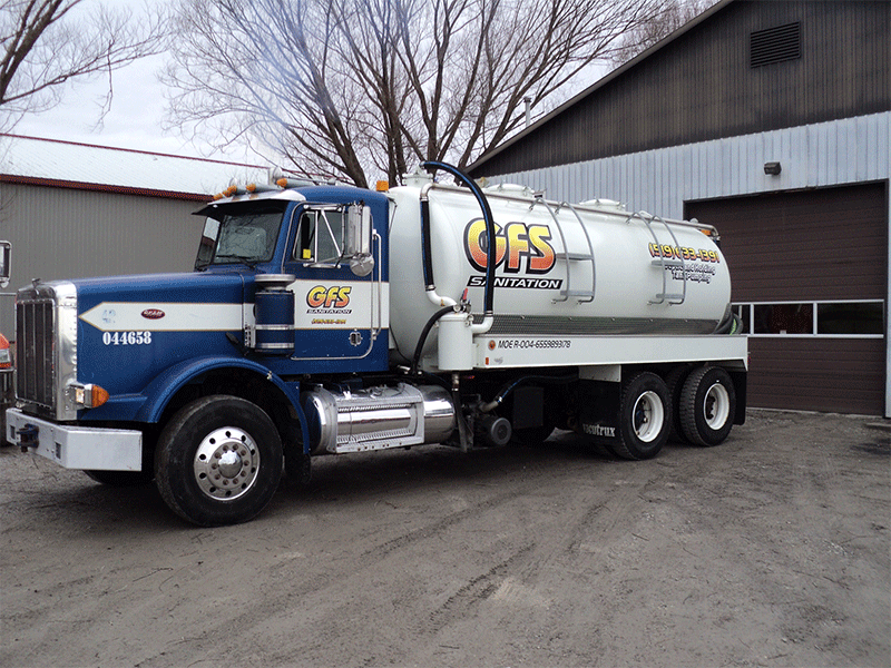 Gfs services sanitation truck